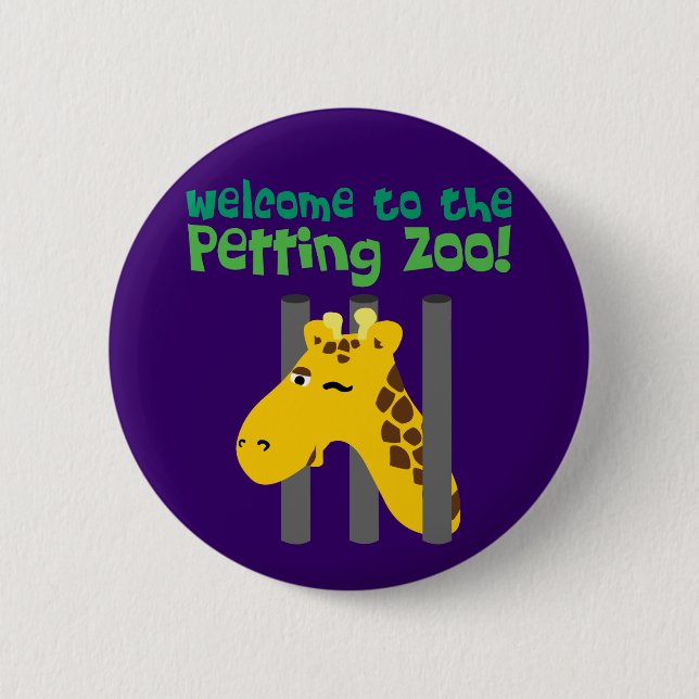 Petting Zoo 6 Cm Round Badge (Front)