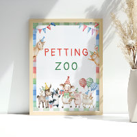 Petting Zoo Farm Animals Barnyard Birthday