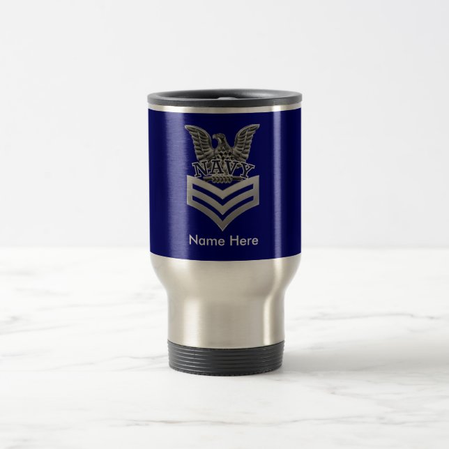 Petty Officer First Class Custom Mug (Center)