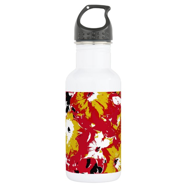 PETUNIA FLOWERS 532 ML WATER BOTTLE (Front)