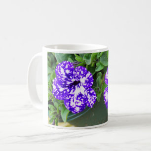 Petunia flowers coffee mug