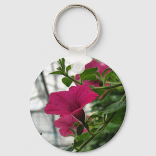 Petunia Key Ring