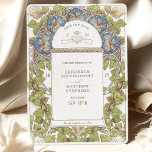 Petunia Save the Date Vintage Art Nouveau by Mucha Invitation<br><div class="desc">Petunia Art Nouveau Vintage Save the Date wedding cards by Alphonse Mucha in a floral, romantic, and whimsical design. Victorian flourishes complement classic art deco fonts. Please enter your custom information, and you're done. If you wish to change the design further, click the blue "Customise It" button. Thank you so...</div>