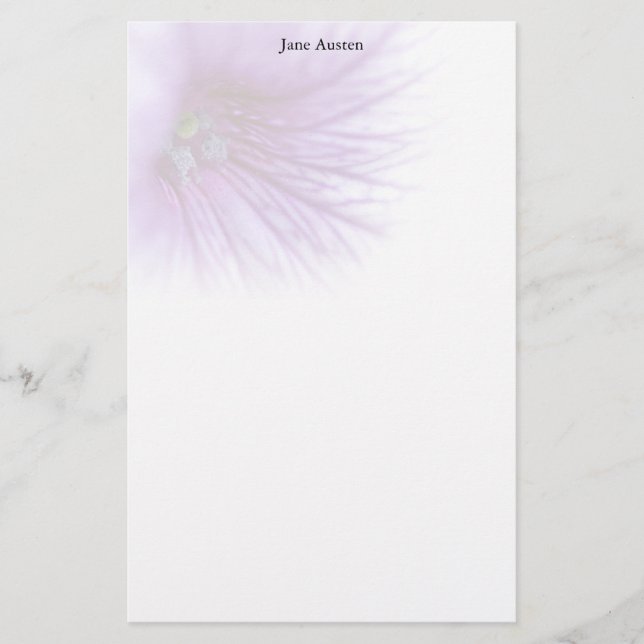 Petunia Stationery (Front)