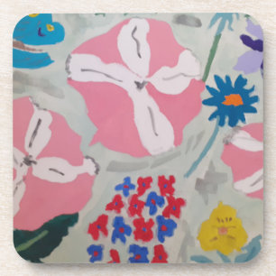 Petunia & Summer Flowers Coaster