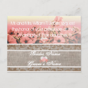 Petunia Wedding Invitations