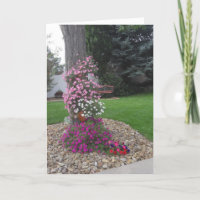 Petunias Birthday Card
