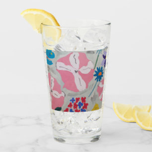 Petunias & Summer Flowers  Glass