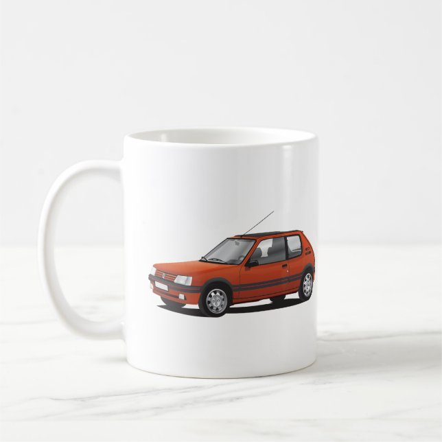 Peugeot 205 GTi Coffee Mug (Left)