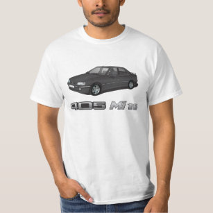 Peugeot 405 with Mi 16 metallic badge, black DIY T-Shirt