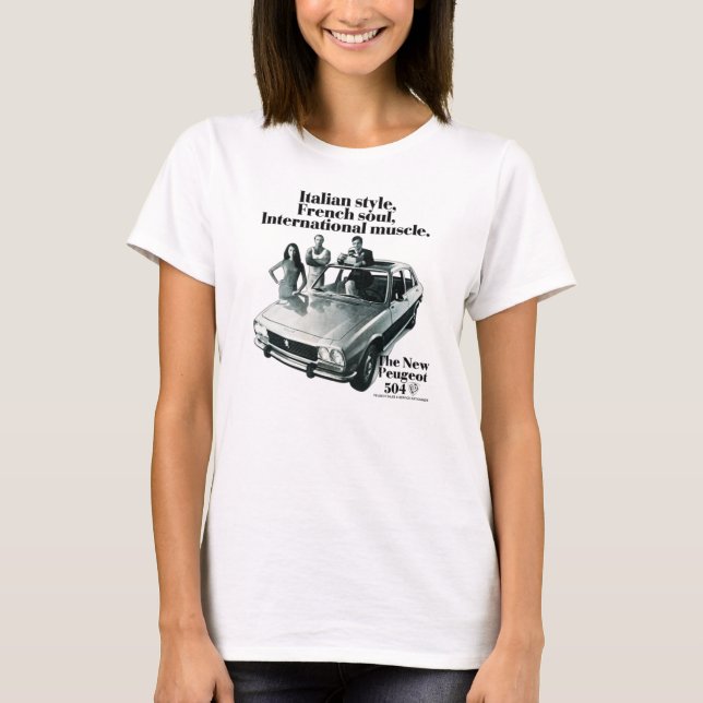 PEUGEOT 504348 T-Shirt (Front)
