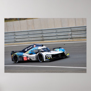 Peugeot 9X8 no93 24 Hours of Le Mans 2023 Poster