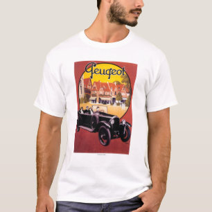 Peugeot Automobile Promotional Poster T-Shirt