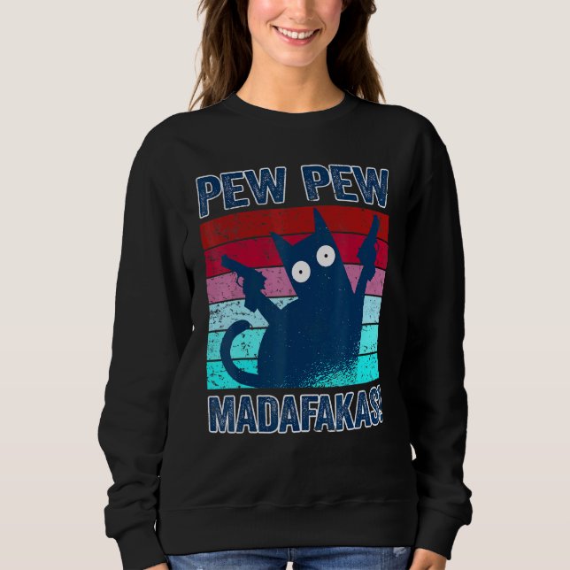 Pew Madafakas Cats Tops Summer Dresses Pyjamas Pew (Front)