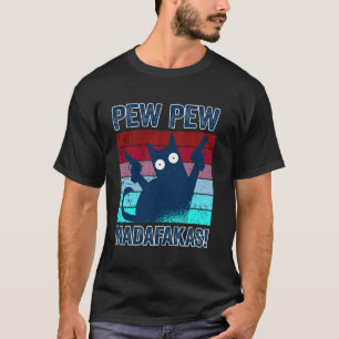 Pew Pew Madafakas Shirt Pew Pew Cat Pyjamas Summer
