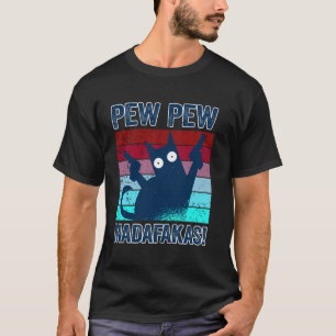 Pew Pew Madafakas Shirt Pew Pew Cat Pyjamas Summer