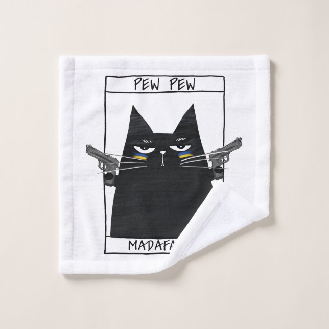 Pew Pew Madafakas Wash Cloth (Wash Cloth)