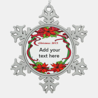 red pewter snowflake christmas tree decorations red pewter snowflake christmas tree decorations