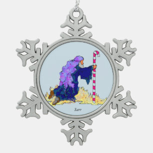 Pewter Snowflake Ornament The Shepherd