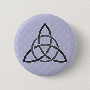 Pewter Trinity Knot Button