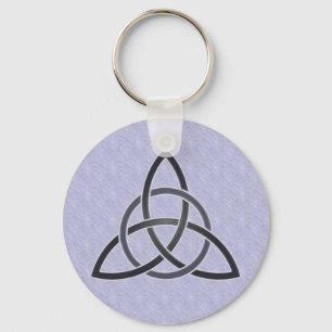 Pewter Trinity Knot Keychain
