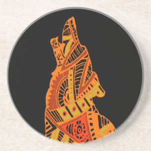 Peyote Coyote Tucson Arizona Coaster