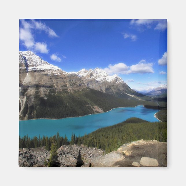 Peyto Lake, Canadian Rockies Magnet (Front)