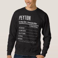Peyton Serving Size Nutrition Label Calories