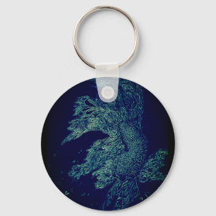    pez betta de estanque  key ring