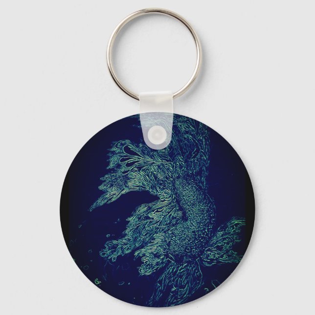    pez betta de estanque  key ring (Front)