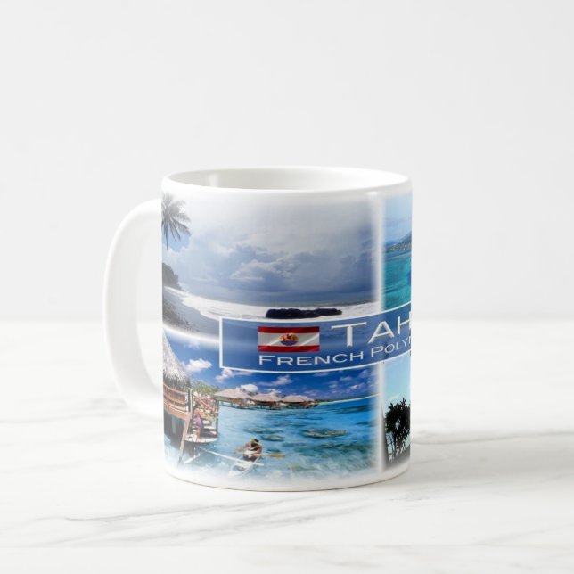 PF French Polynesia - Tahiti - Coffee Mug (Front Left)