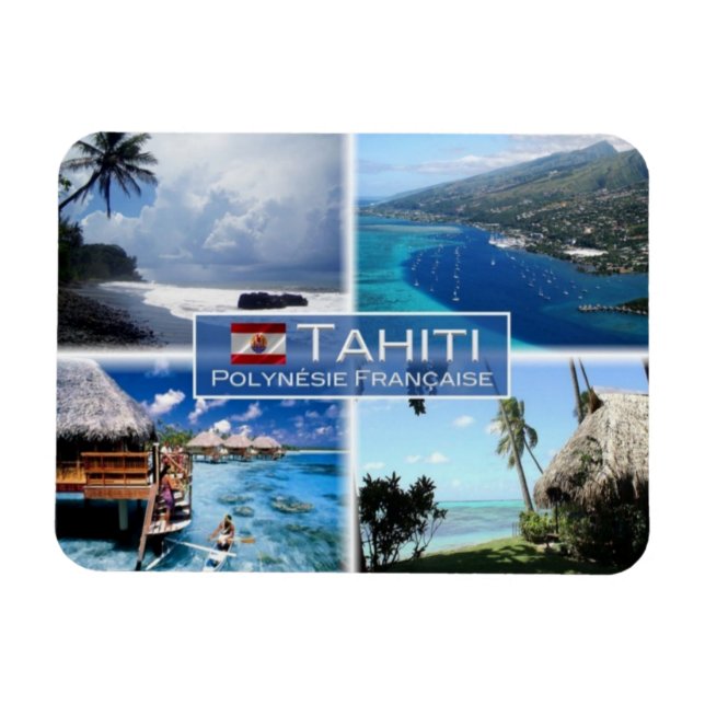 PF French Polynesia - Tahiti - Magnet (Horizontal)