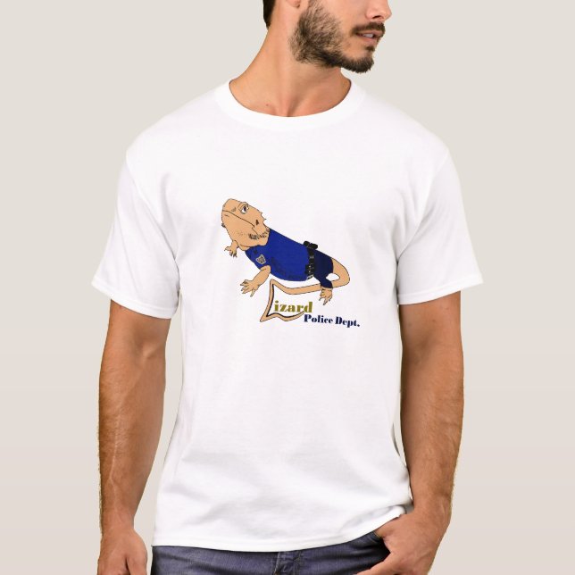 pf lizard Police T-Shirt (Front)