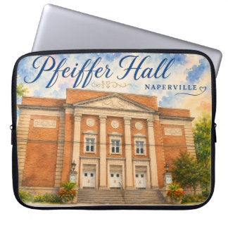 Pfeiffer Hall Theatre Naperville Illinois souvenir Laptop Sleeve