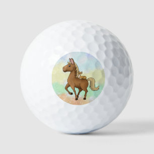 Pferd und Katze Golf Balls
