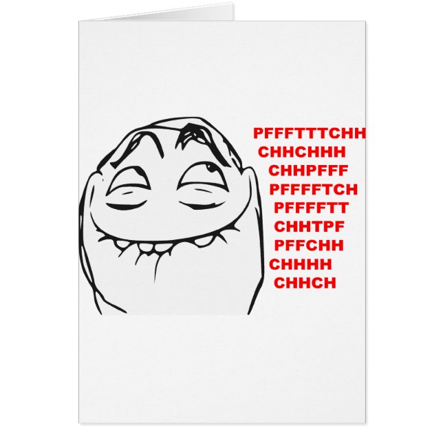 PFFTCH Laughing Rage Face Comic Meme (Front)