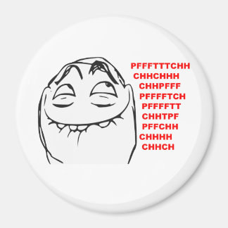 PFFTCH Laughing Rage Face Comic Meme Magnet