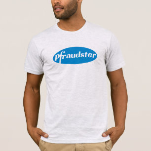 Pfraudster - Pfizer Retired Logo Parody Men's T-Shirt
