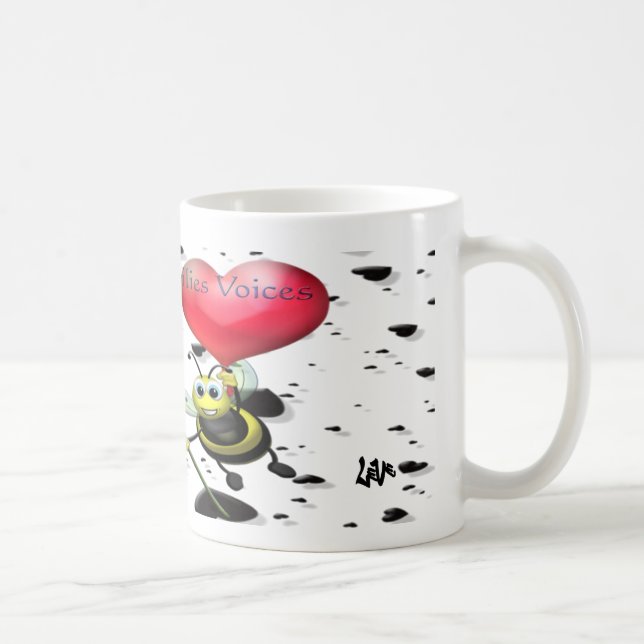 PFV Bee Romantic Coffee Mug (Right)