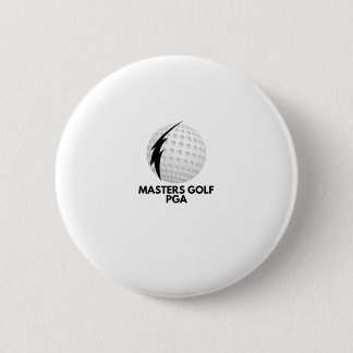 pga, golf 6 cm round badge
