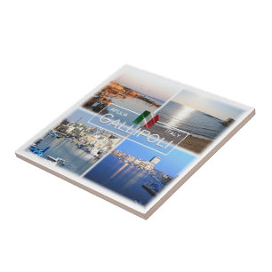 PGL018 GALLIPOLI, SALENTO, Apulia, Tile