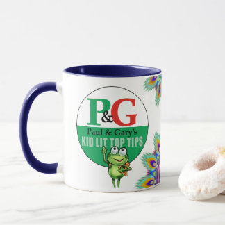 PGTips tea mug. Paul & Gary's Kid Lit Tips.  Mug