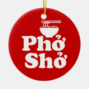 Phở Shở Ceramic Tree Decoration