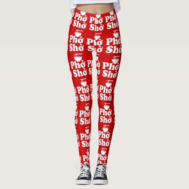Phở Shở Leggings (Front)