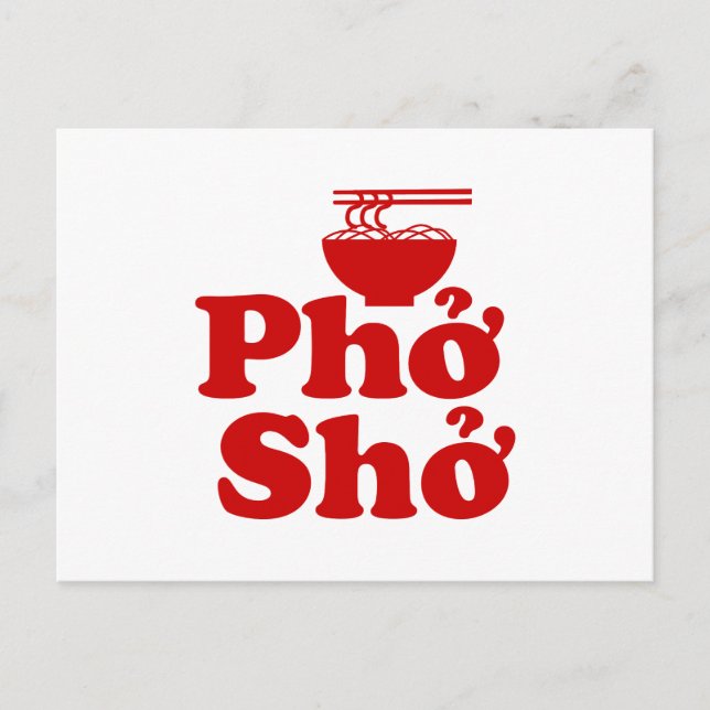 Phở Shở Postcard (Front)