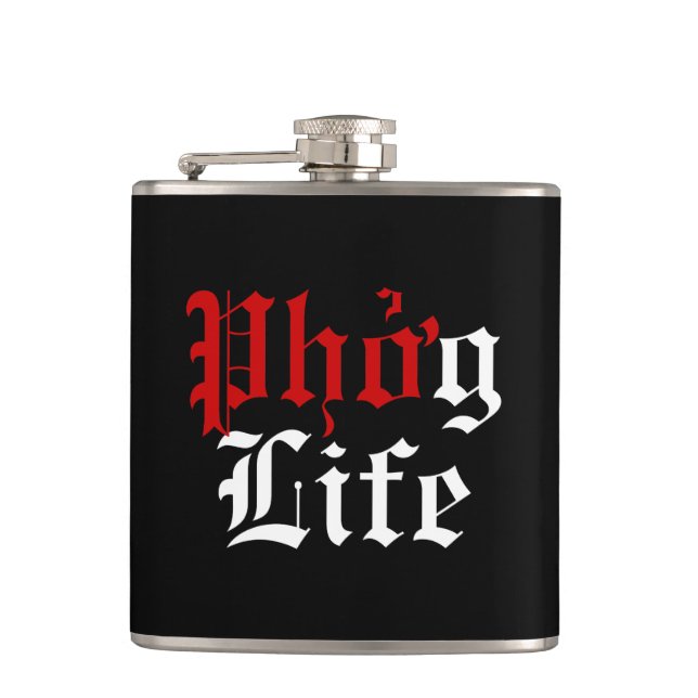 Phởg Life Hip Flask (Front)