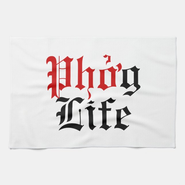Phởg Life Tea Towel (Horizontal)