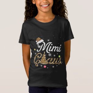Ph Christmas Santa Matching Family Costume Mimi Cl T-Shirt