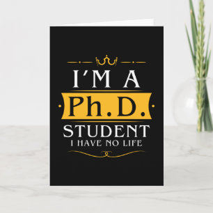 Ph. D. College Student Card