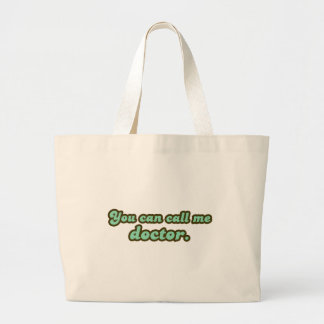 Ph.D. & Med School Graduation Gifts Large Tote Bag